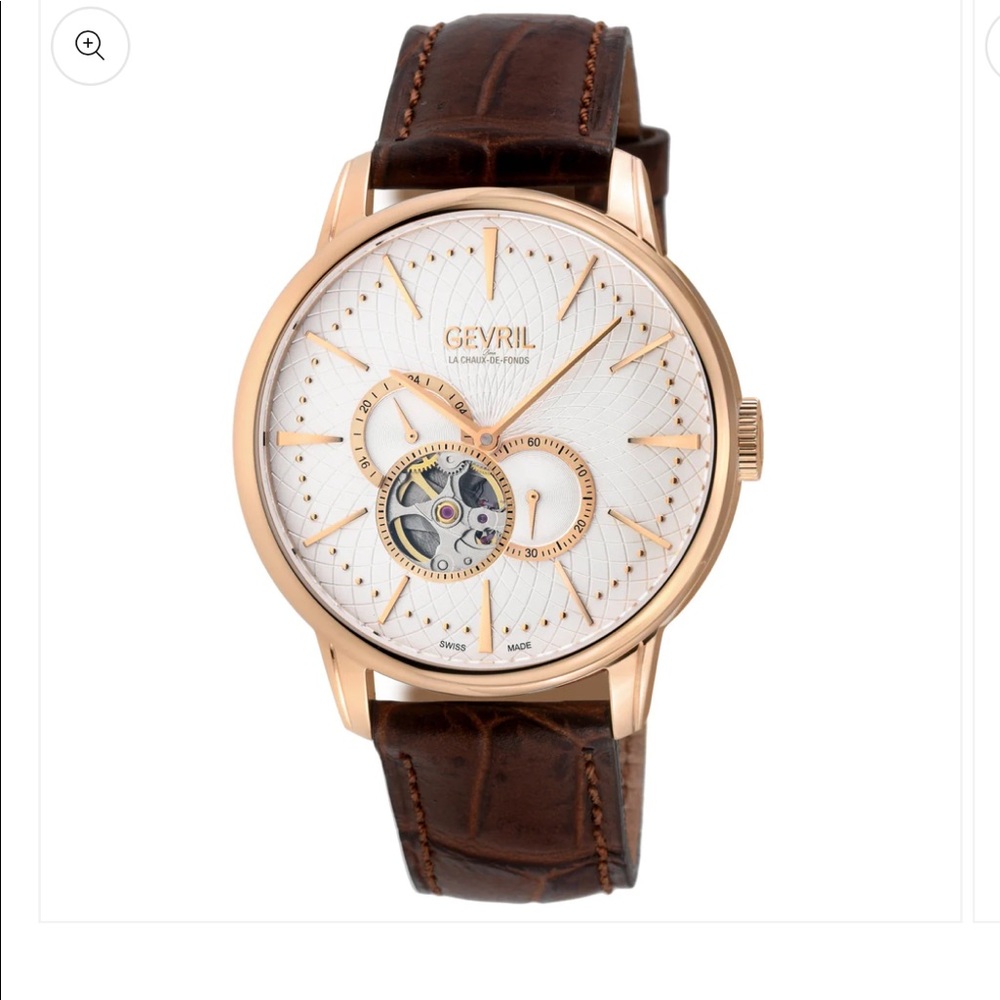 Gevril Men's Mulberry Swiss Automatic Watch